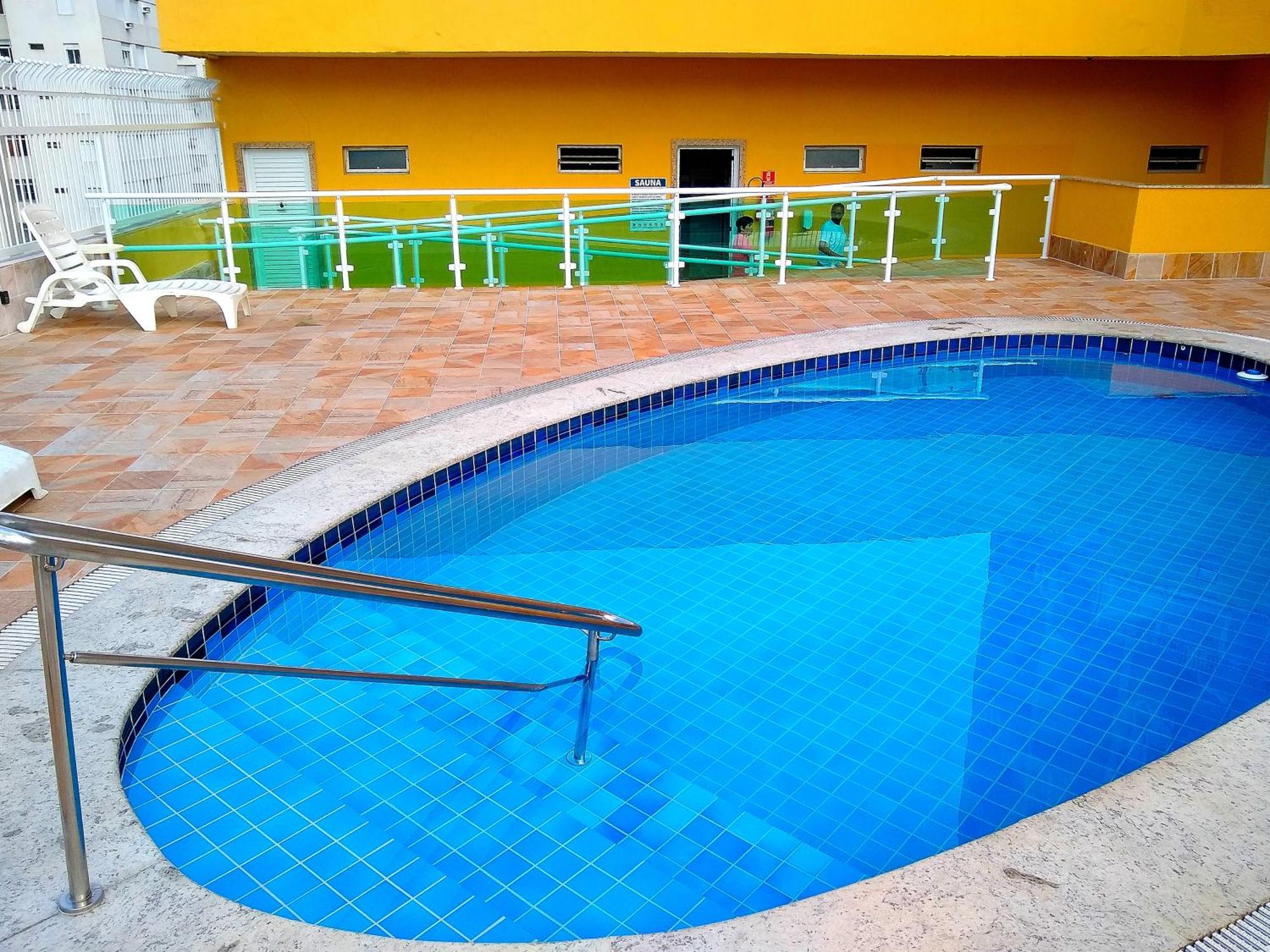 Flat Pitangueiras Boulevard Center Guarujá Buitenkant foto