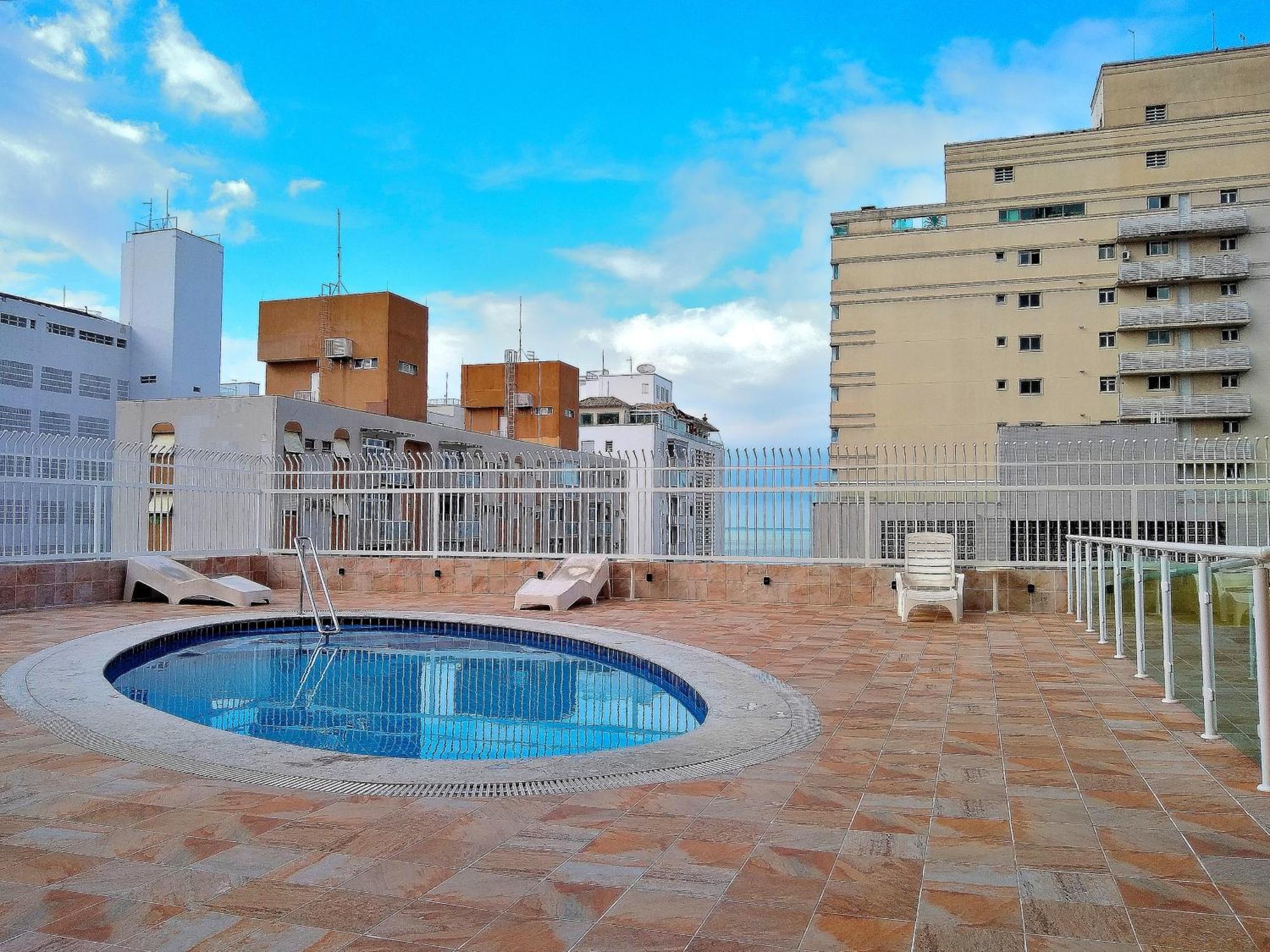 Flat Pitangueiras Boulevard Center Guarujá Buitenkant foto